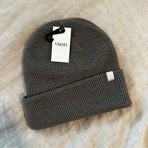 Vuori Charcoal Knit Beanie